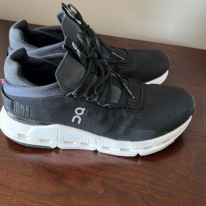 On Running Women's US 9.5 Cloudnova Running Sneakers Phantom/White